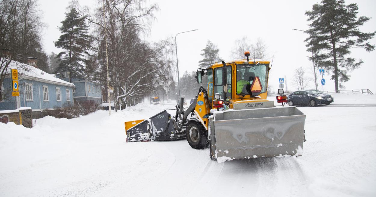 Talvikunnossapito [Tampereen kaupunki - Liikenne, kadut ja kunnossapito -  Kunnossapito]